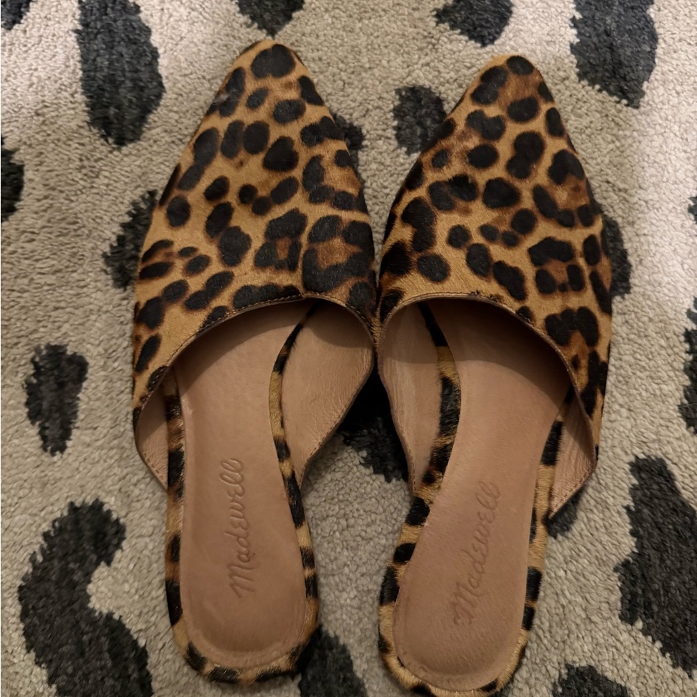 Madewell Animal Print Women's Mules